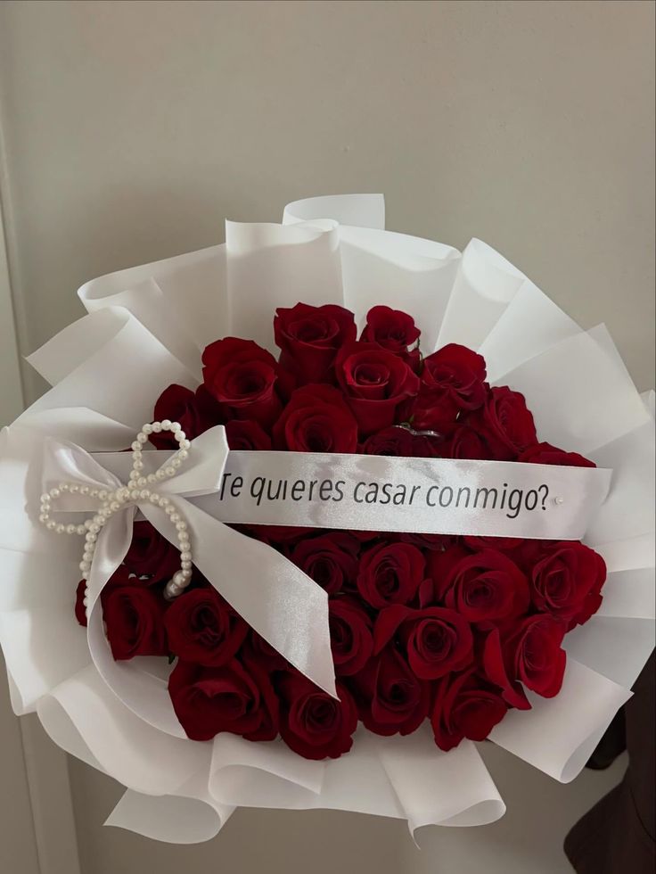 Ramo de flores para pedida de mano