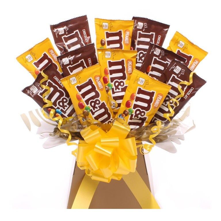 Arreglo de chocolates para cumpleaños