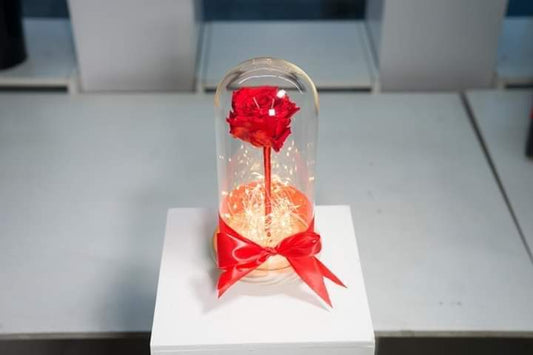 Caja de rosas eternas